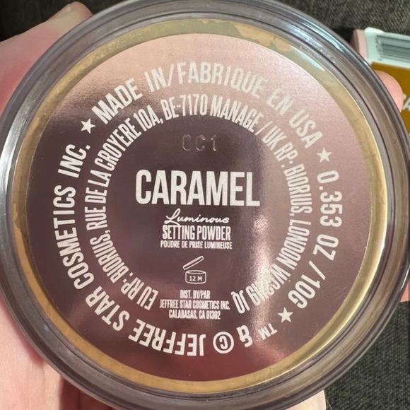 NIB Jeffree Star MAGIC STAR™ LUMINOUS SETTING POWDER in CARAMEL - Picture 7 of 8